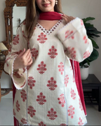 Anaya Ethnic 3 Piece Suit Set