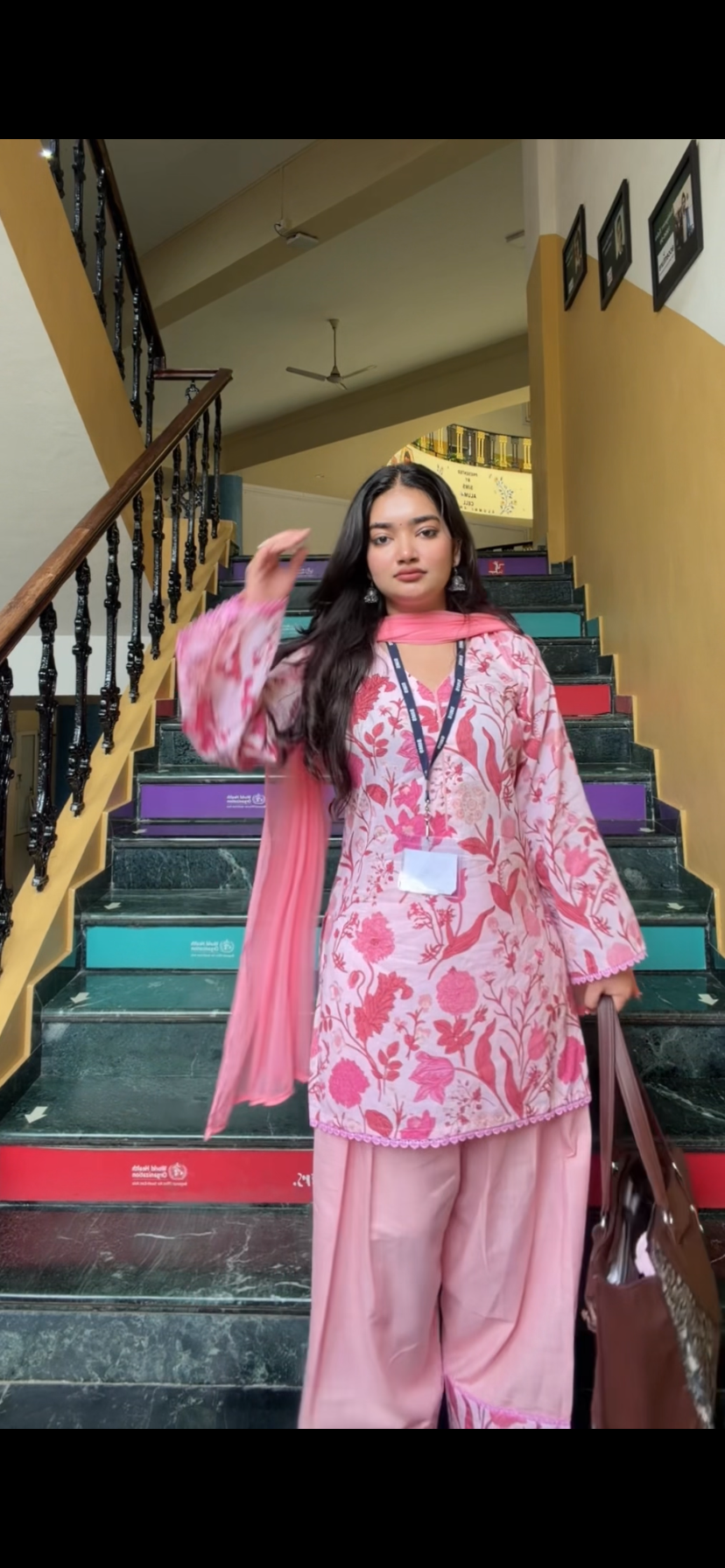 Indyadiva Rani three pcs farshi set