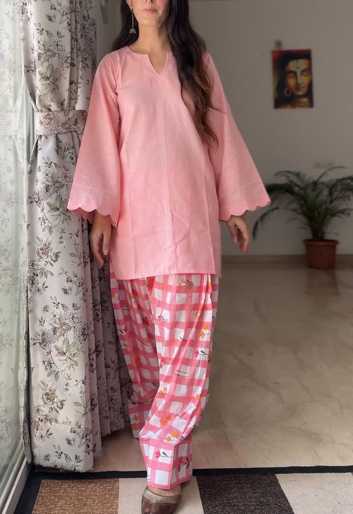 Indyadiva fairy blossom farshi salwar set