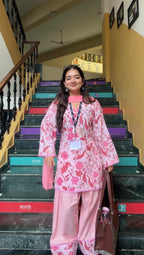 Indyadiva Rani three pcs farshi set