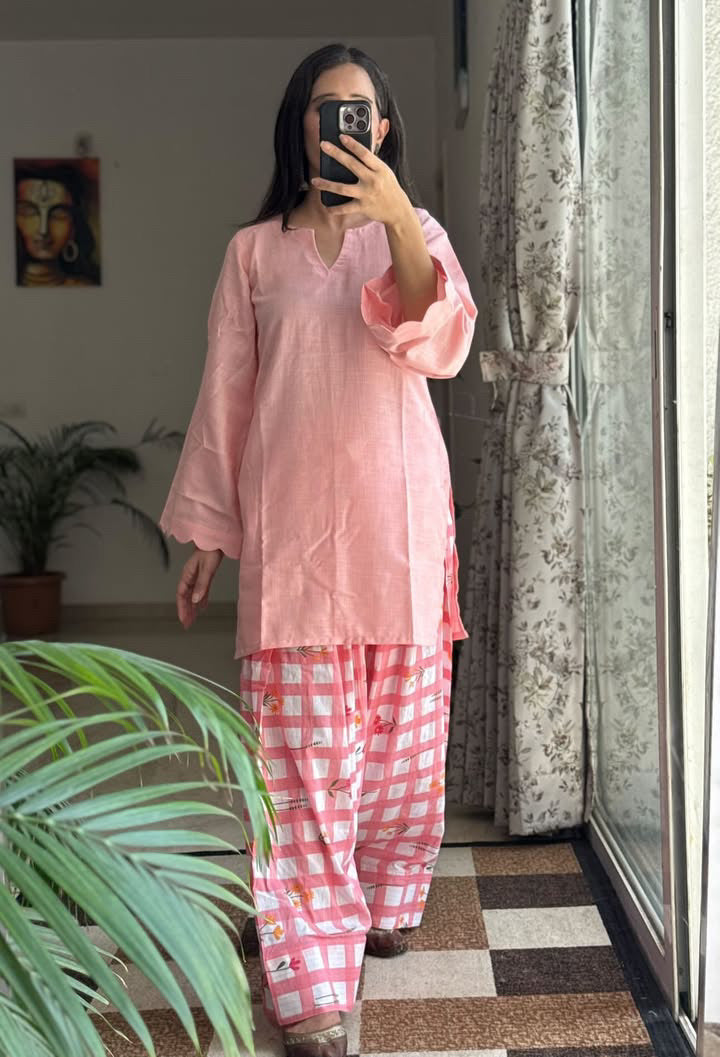 Indyadiva fairy blossom farshi salwar set