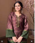 Indyadiva Geetanjli Winter Pashmina 2 pcs farshi set