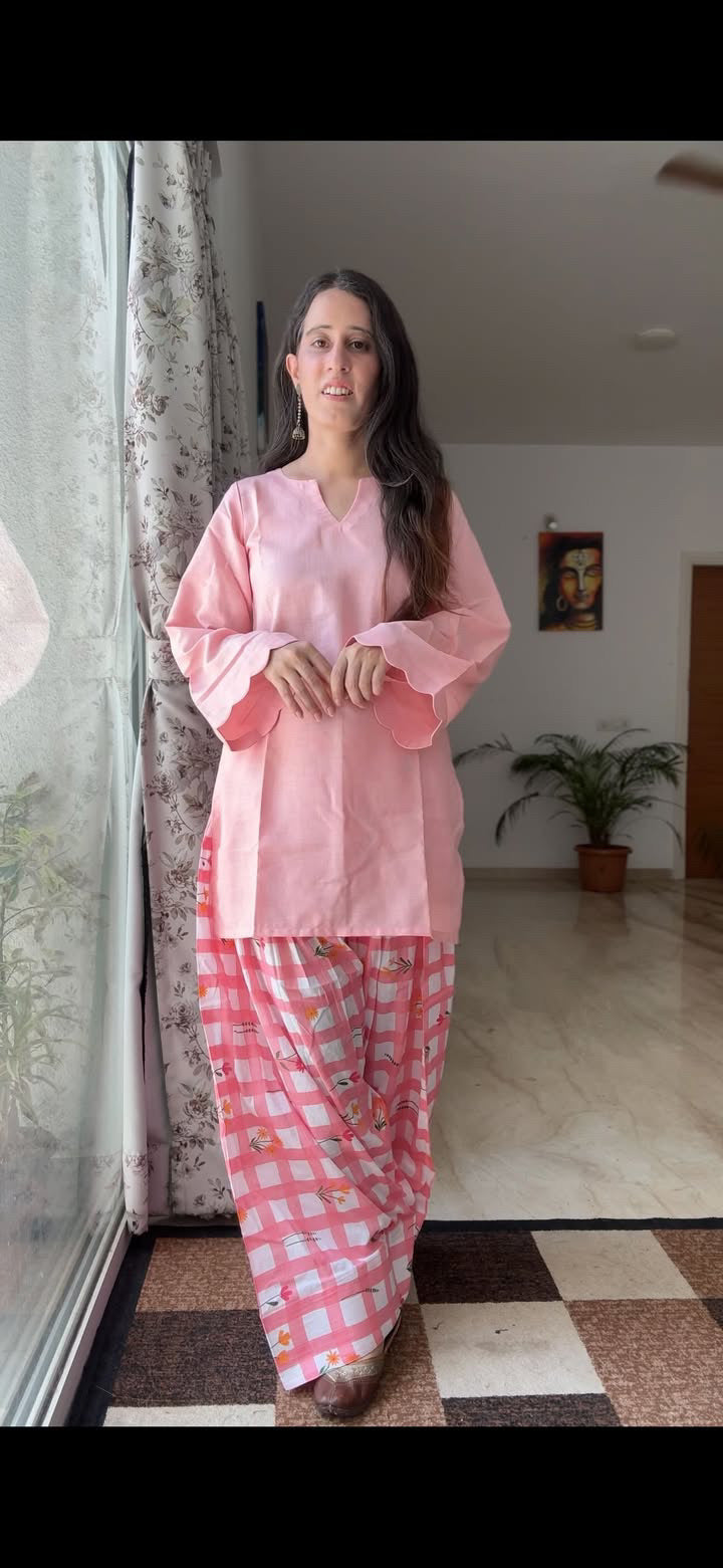 Indyadiva fairy blossom farshi salwar set