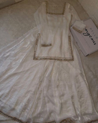 Indyadiva fiza flared Plazo with kurti and duppta set