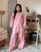 Indyadiva Ruchika Three Pcs Pure cotton Farshi set